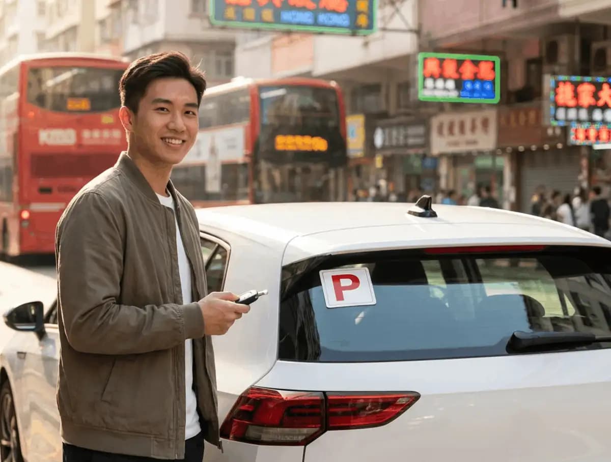 香港P牌租車全攻略：新手必看！邊間車行肯租？保險租金一文搞掂